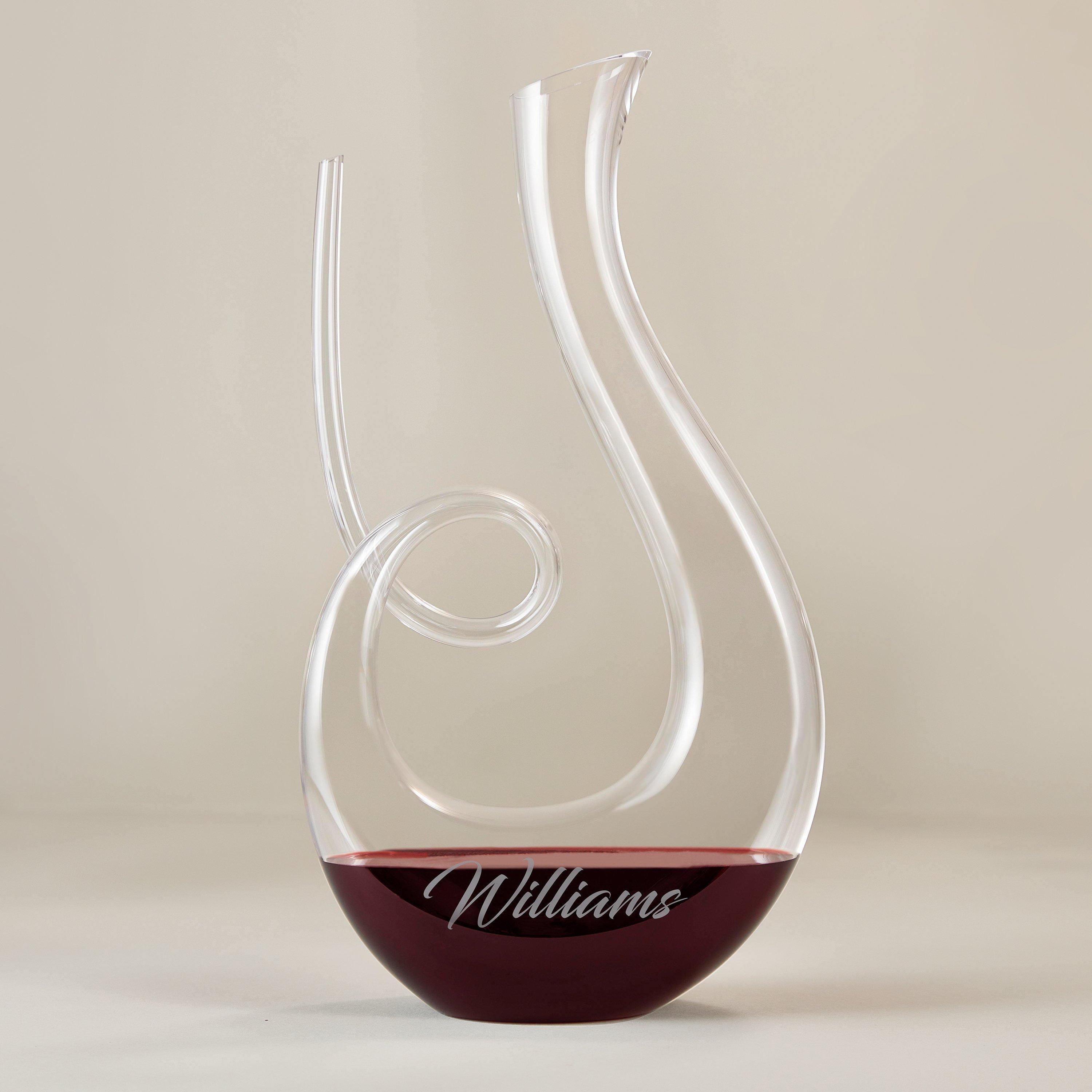 Personalized Wine Enthusiast Art Series Treble Decanter