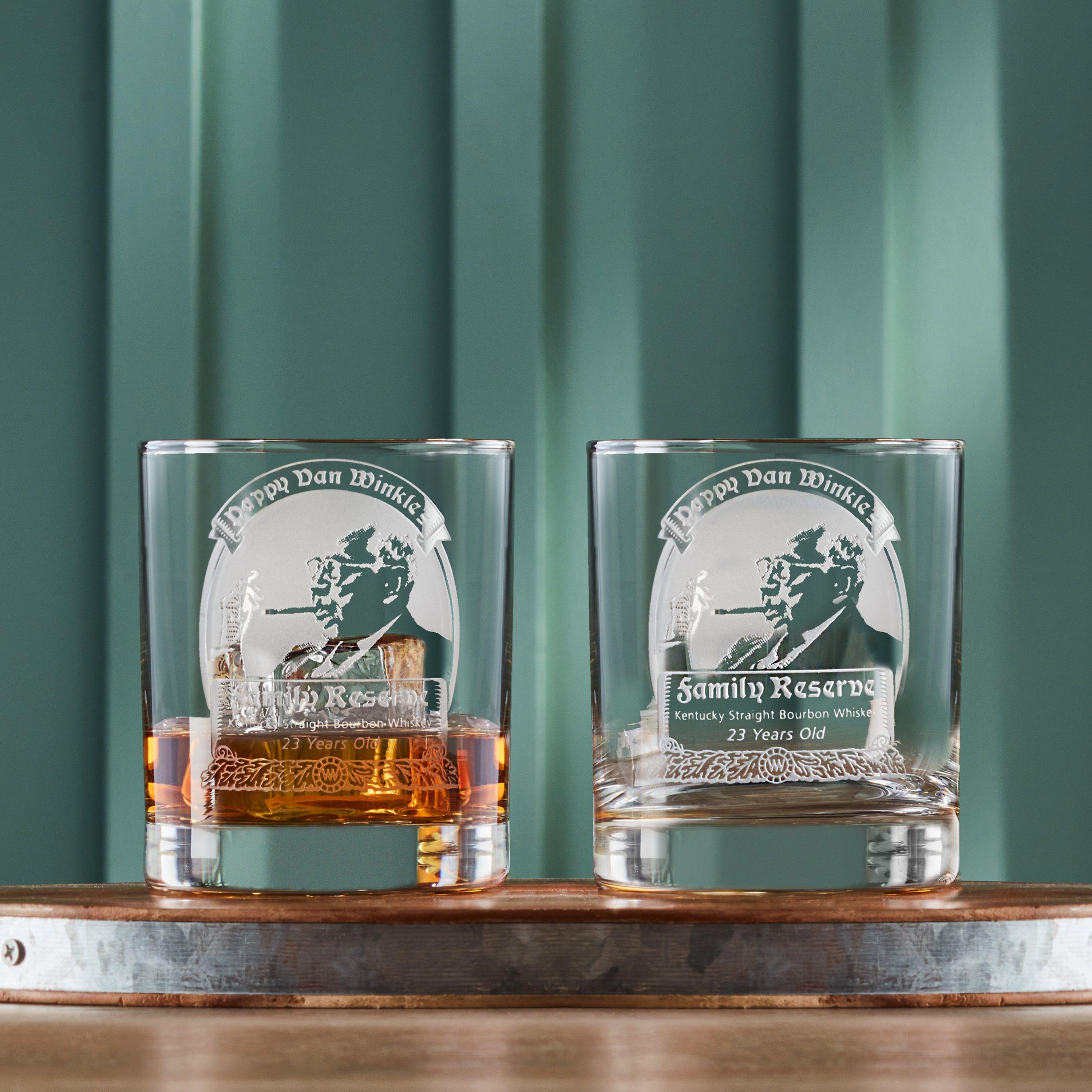 Cocktail Glasses Set Of 2 Barware Drinking Whiskey Double Walled
