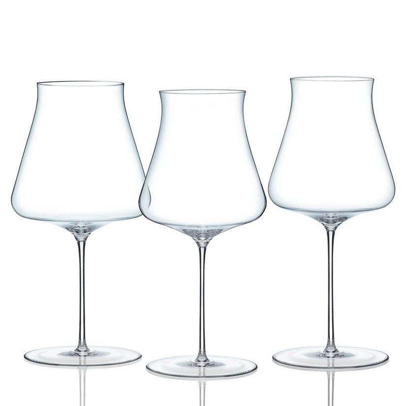 ZENOLOGY SOMM Hand-Blown Wine Glass Collection (Set of 6)