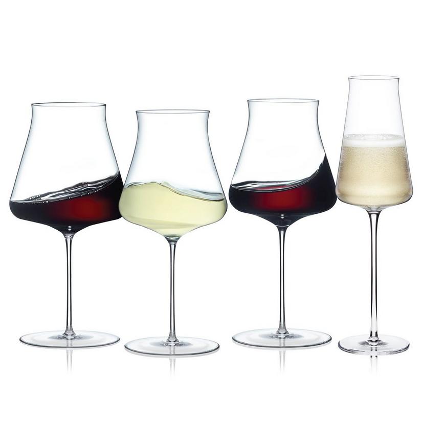 ZENOLOGY SOMM Complete Handblown Wine Glass Collection (Set of 8)
