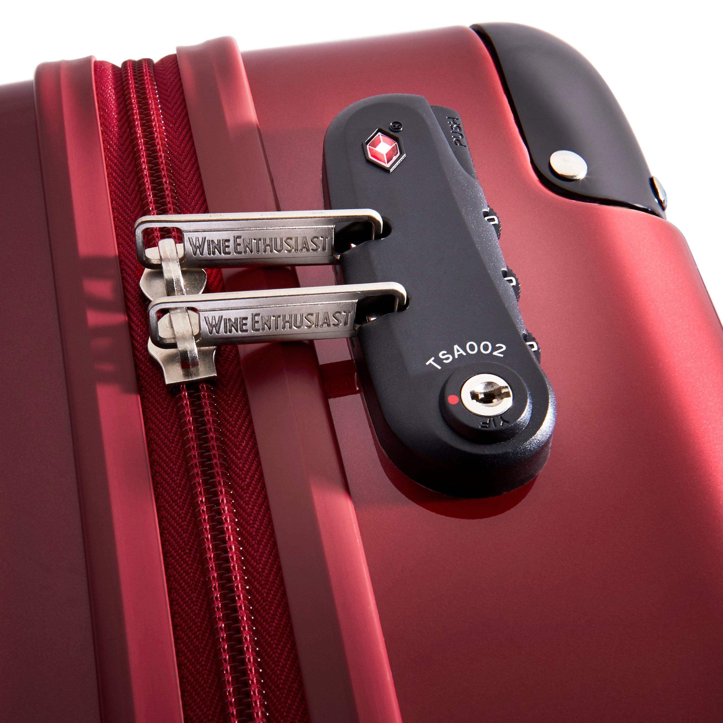 wine enthusiast wine luggage