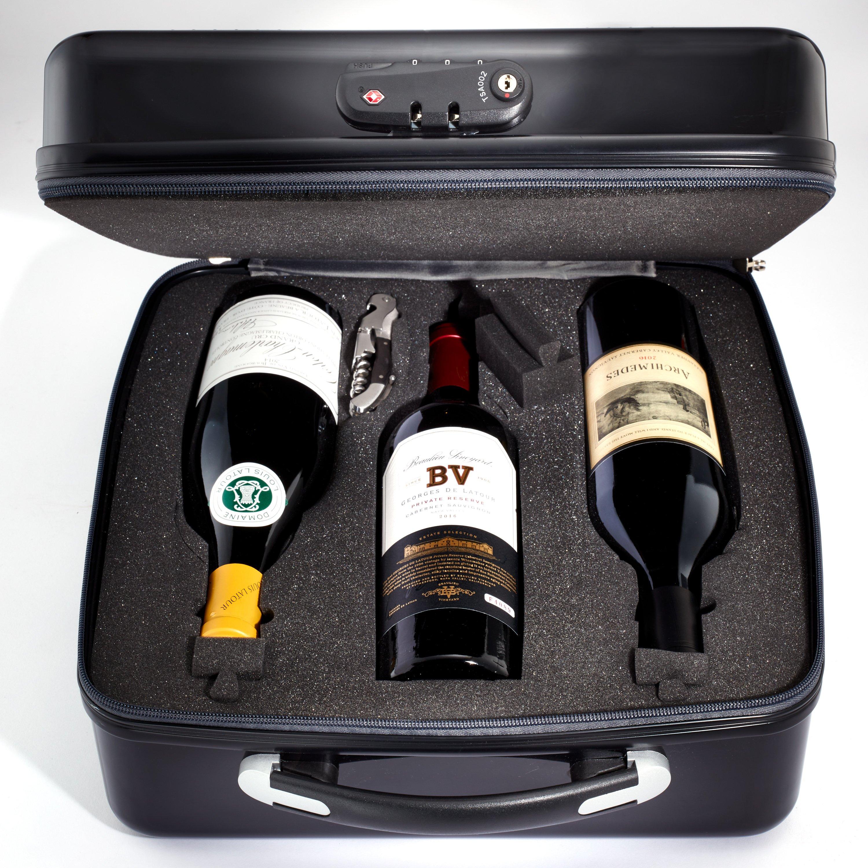 vino voyage suitcase