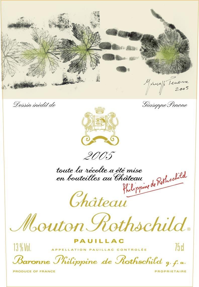 Chateau Mouton Rothschild 2005 Premier Grand Cru, Pauillac