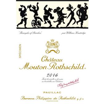 Chateau Mouton Rothschild 2016 Pauillac, Premier Grand Cru