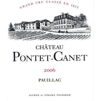 Chateau Pontet-Canet 2006 Grand Cru Classe, Pauillac