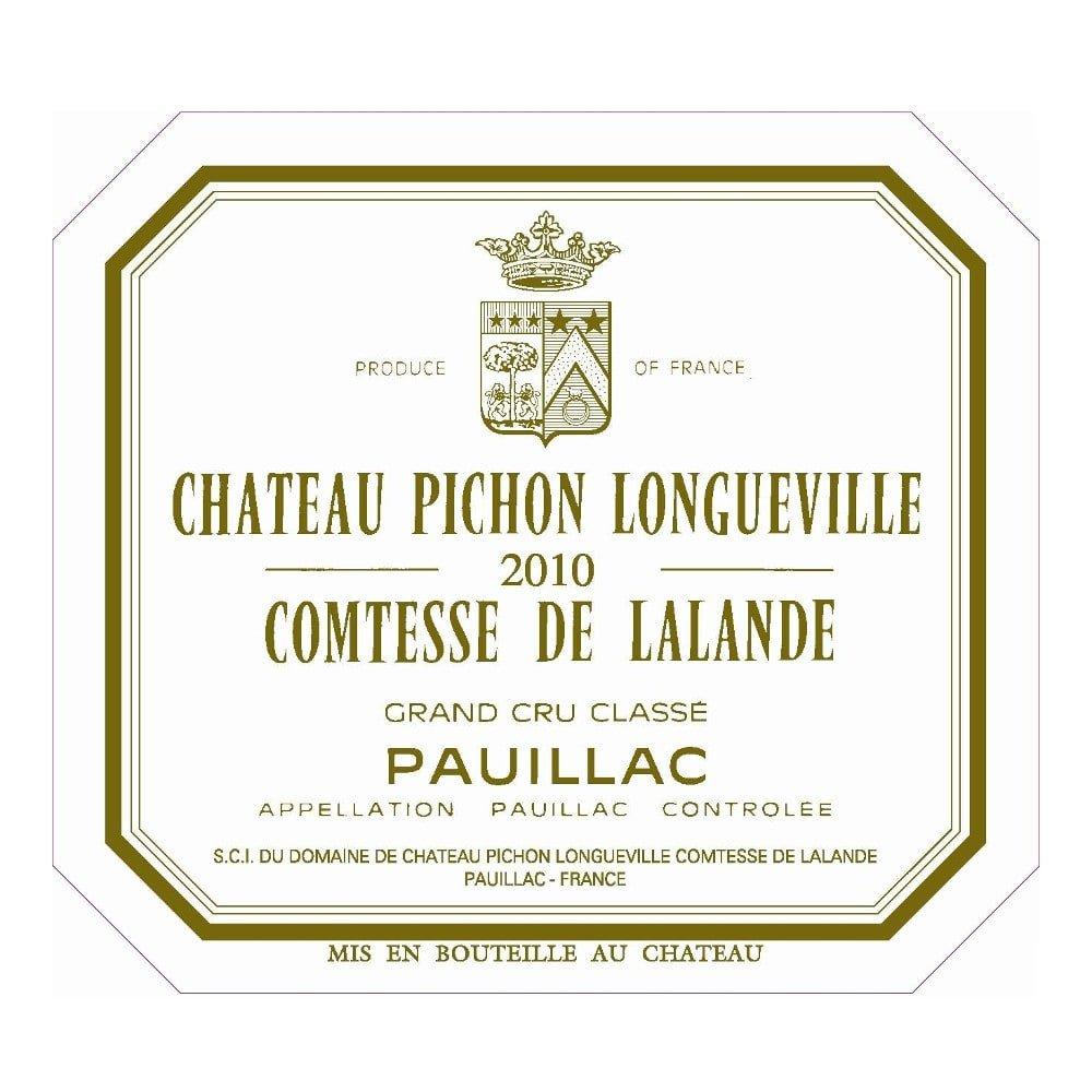 Chateau Pichon-Longueville-Comtesse de Lalande 2010 Pauillac, Cru Classe