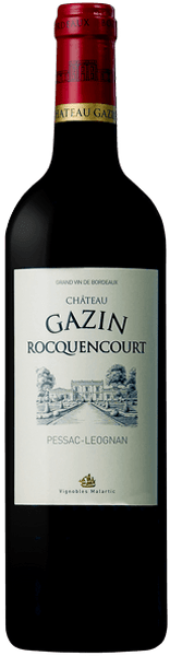 Chateau Gazin Rocquencourt 2018, Pessac-Leognan