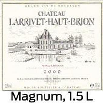 Chateau Larrivet-Haut-Brion 2000 Pessac-Leognan, Magnum, 1.5 Liter
