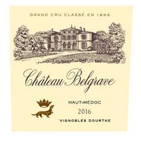 Chateau Belgrave 2016 Haut-Medoc, Grand Cru Classe