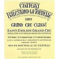 Chateau Balestard La Tonnelle 2005 St. Emilion Grand Cru