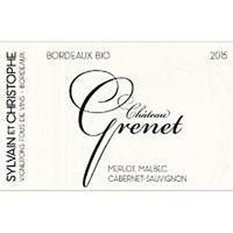 Chateau Grenet 2015 Bordeaux, Organic, Sylvain et Christophe