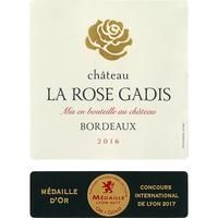 Chateau La Rose Gadis 2016 Bordeaux