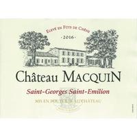 Chateau Macquin 2016 Saint Georges-Saint Emilion