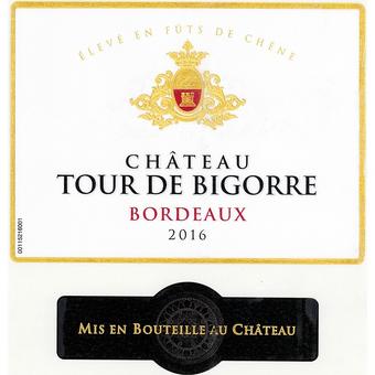 Chateau Tour De Bigorre 2016 Bordeaux