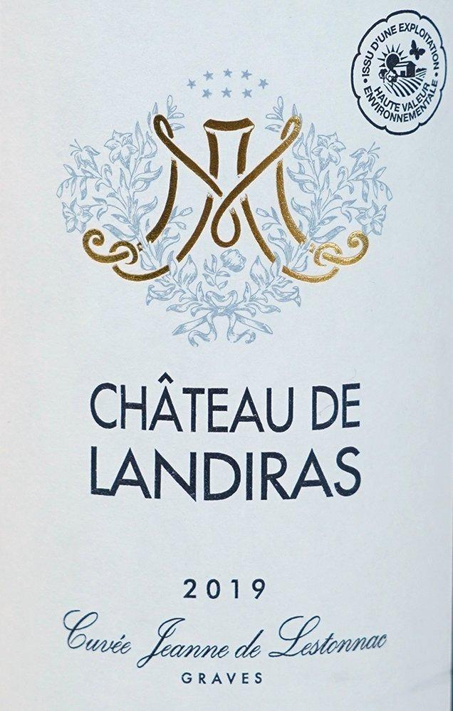 Landiras Rouge Graves Express Chateau Wine | De de 2019 \