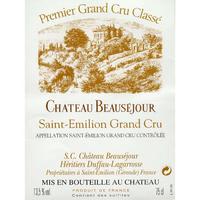 Chateau Beausejour Duffau-Lagarrosse 2015 St. Emilion, Premier Grand Cru Classe