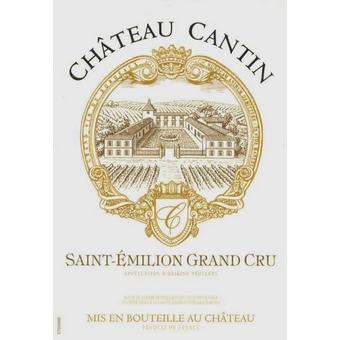 Chateau Cantin 2019 Saint Emilion Grand Cru