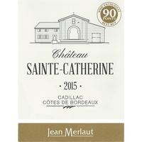 Chateau Sainte-Catherine 2015 Cadillac Cotes De Bordeaux