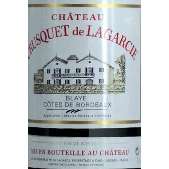 Chateau Crusquet de Lagarcie 2019 Blaye Cotes de Bordeaux