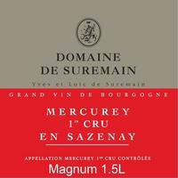 Mercurey 1er Cru, En Sazenay 2015 Domaine de Suremain, Magnum 1.5L