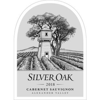 Silver Oak 2018 Cabernet Sauvignon, Alexander Valley