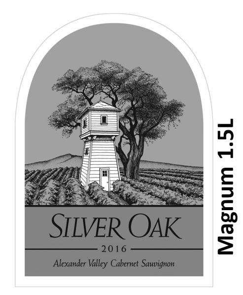 Silver Oak 2016 Cabernet Sauvignon, Alexander Valley, Magnum 1.5L