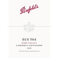 Penfolds 2018 Cabernet Sauvignon, Bin 704, Napa Valley