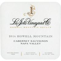 La Jota 2016 Cabernet Sauvignon, Howell Mt., Napa Valley