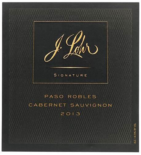 J. Lohr 2014 Signature Cabernet Sauvignon, Paso Robles