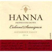 Hanna 2014 Cabernet Sauvignon, Alexander Valley