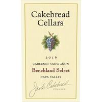 Cakebread 2016 Cabernet Sauvignon, Benchland Select, Napa Valley