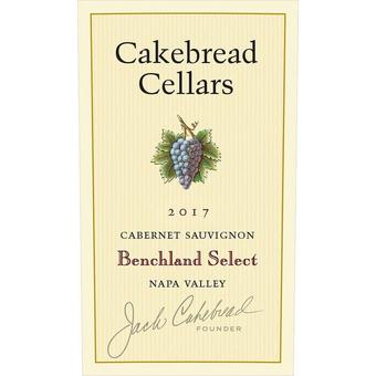 Cakebread 2017 Cabernet Sauvignon, Benchland Select, Napa Valley