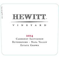 Hewitt Vineyard 2014 Cabernet Sauvignon, Rutherford, Napa Valley