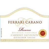 Ferrari-Carano 2012 Cabernet Sauvignon Reserve, Alexander Valley
