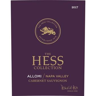 Hess Collection 2017 Cabernet Sauvignon, Allomi Vyd., Napa Valley