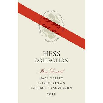 Hess Collection 2019 Cabernet Sauvignon, Iron Coral Estate, Napa Valley