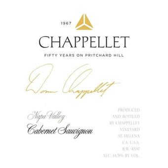 Chappellet 2019 Cabernet Sauvignon, Signature, Napa Valley
