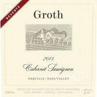 Groth 2013 Reserve Cabernet Sauvignon, Oakville, Napa Valley