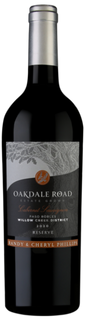 Randy and Cheryl Phillips 2020 Oakdale Reserve Cabernet, Paso Robles