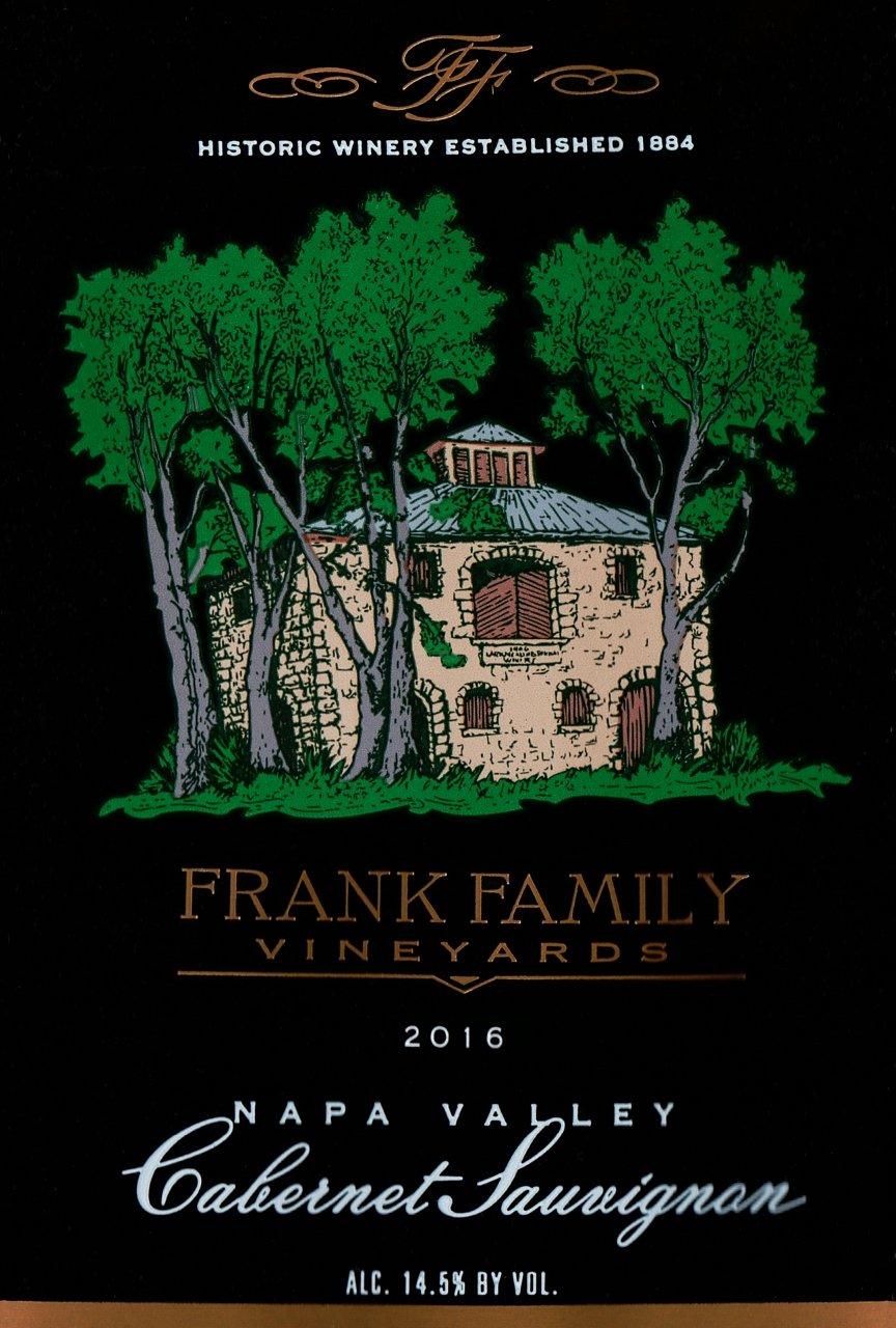 Frank Family 2016 Cabernet Sauvignon, Napa Valley