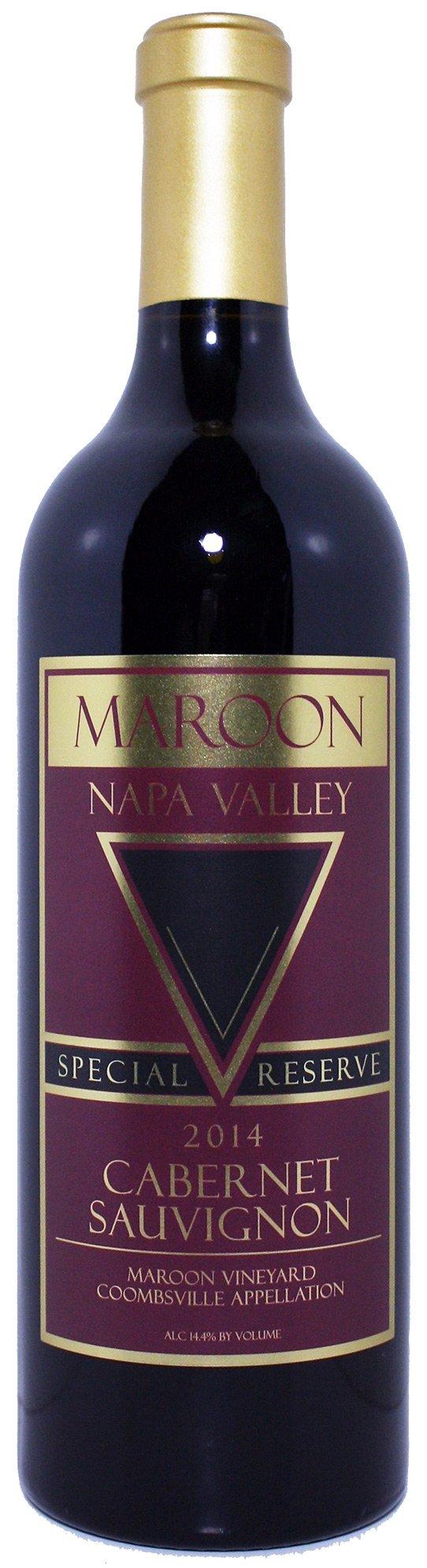 Maroon 2014 Cabernet Sauvignon Special Reserve, Maroon Vyd., Coombsville, Napa Valley