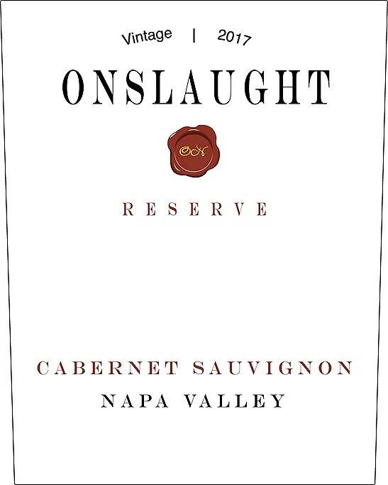 Onslaught 2017 Cabernet Sauvignon Reserve, Napa Valley