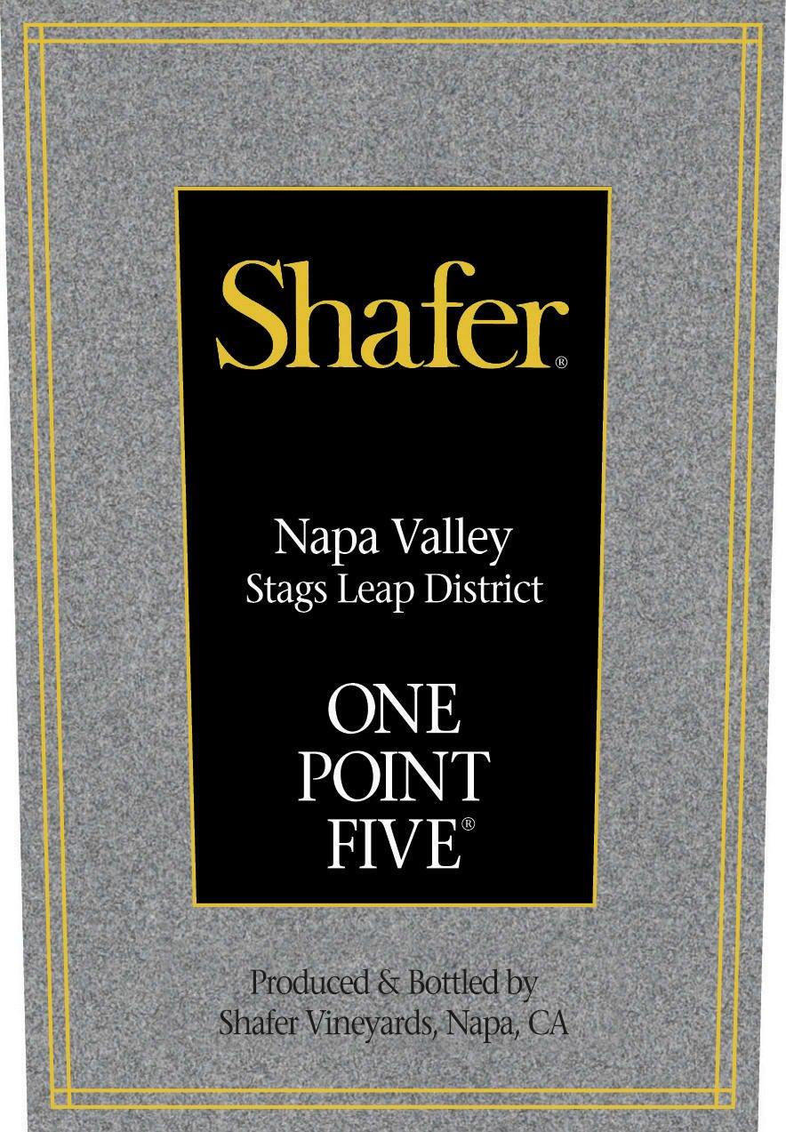 Shafer 2019 One Point Five, Cabernet Sauvignon, Stags Leap District, Napa Valley