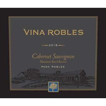 Vina Robles 2018 Cabernet Sauvignon, Mountain Road Reserve, Paso Robles