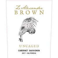Z. Alexander Brown 2017 Uncaged, Cabernet Sauvignon, California