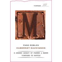 M by Mac and Billy 2021 Cabernet Sauvignon, Paso Robles