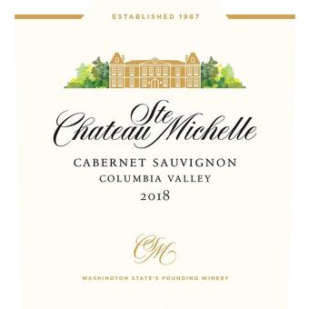 Chateau Ste. Michelle 2018 Cabernet Sauvignon, Columbia Valley