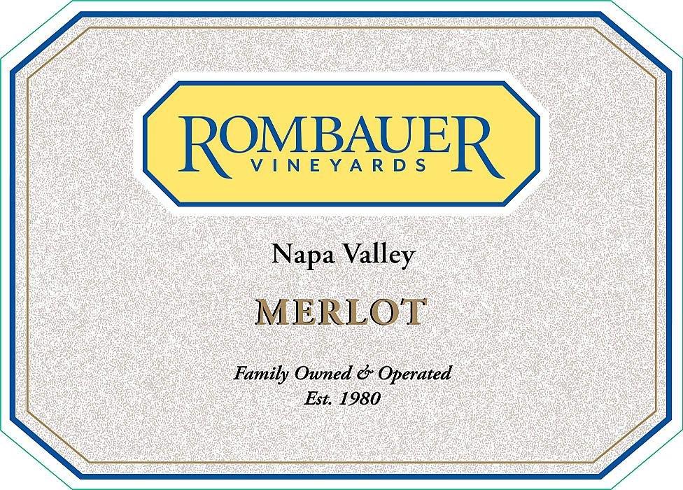 Rombauer 2018 Merlot, Napa Valley