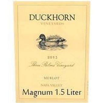 Duckhorn 2013 Merlot, Three Palms Vyd., Napa Valley, Magnum, 1.5 Liter