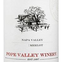 Pope Valley Winery 2018 Merlot, Napa Valley
